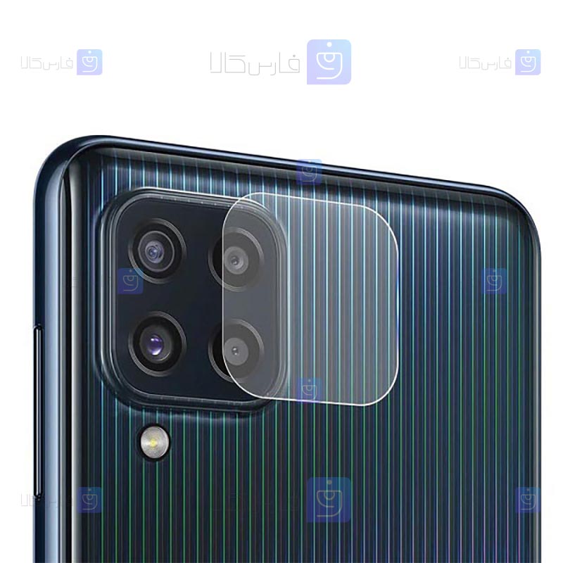 محافظ لنز Samsung Galaxy M32 4G مدل شیشه ای