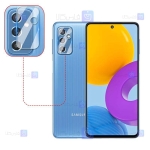 محافظ لنز Samsung Galaxy M52 5G مدل شیشه ای