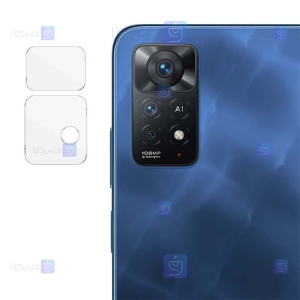 محافظ لنز Xiaomi Redmi Note 11 Pro 4G Global مدل شیشه ای