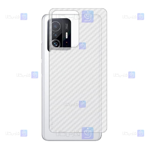برچسب پشت Xiaomi 11T Pro مدل کربنی