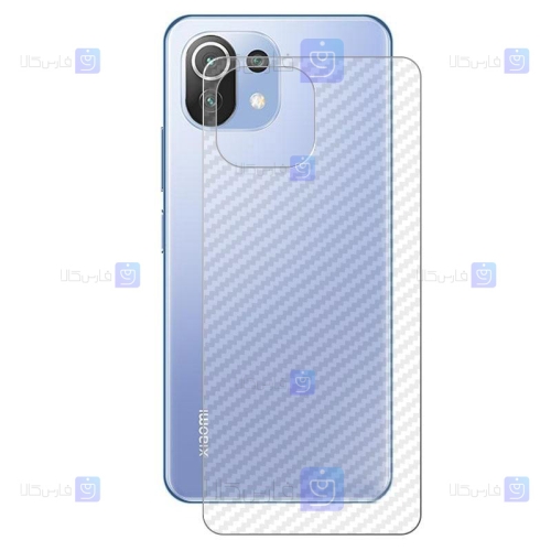برچسب پشت Xiaomi Mi 11 Lite 4G / 5G مدل کربنی