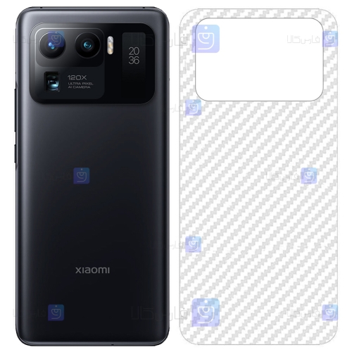 برچسب پشت Xiaomi Mi 11 Ultra مدل کربنی