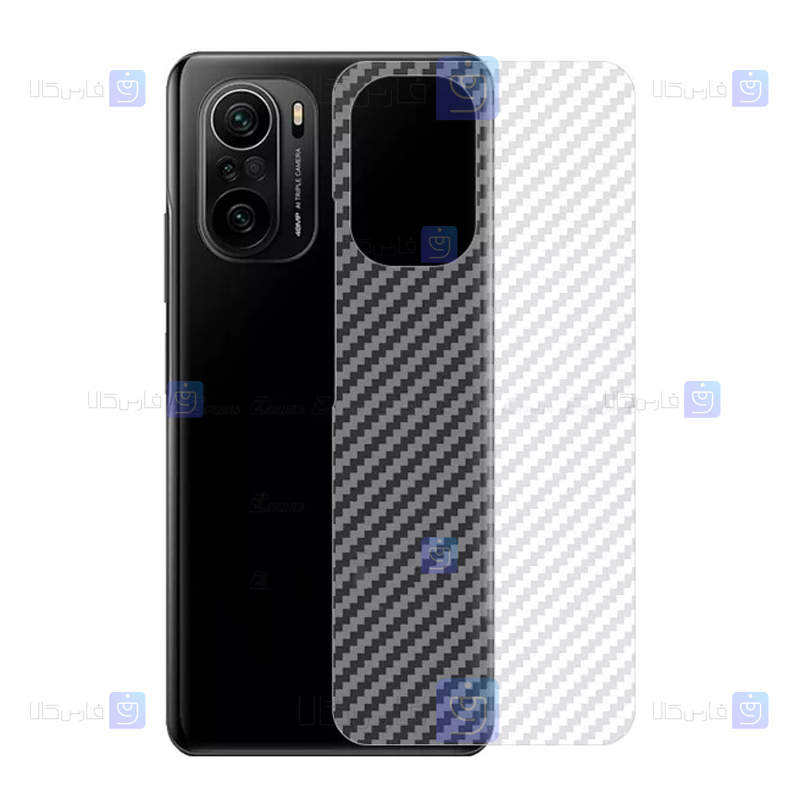 برچسب پشت Xiaomi Redmi K40 Pro مدل کربنی