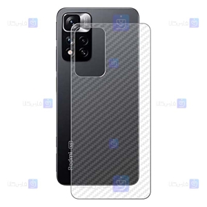 برچسب پشت Xiaomi Redmi Note 11 Pro plus مدل کربنی