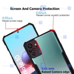 قاب ضد ضربه Xiaomi Redmi Note 10 4G مدل دور رنگی
