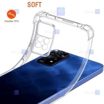 قاب کپسولی Xiaomi Redmi Note 11 Pro 5G Global مدل ژله ای محافظ لنز دار