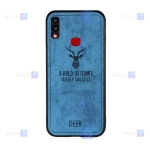 قاب پارچه ای Samsung Galaxy A10s مدل گوزنی