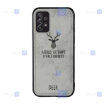 قاب پارچه ای Samsung Galaxy A52 5G / 4G مدل گوزنی