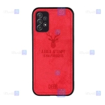قاب پارچه ای Samsung Galaxy A72 مدل گوزنی