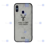 قاب پارچه ای Samsung Galaxy M40 مدل گوزنی