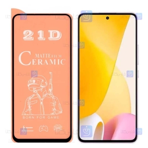 محافظ صفحه گوشی Xiaomi 12 Lite مدل سرامیکی مات