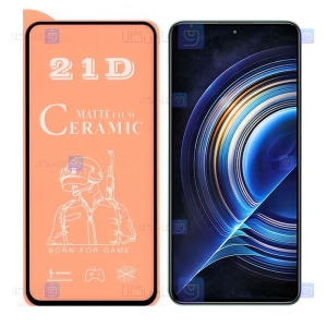 محافظ صفحه گوشی Xiaomi Redmi K50 مدل سرامیکی مات