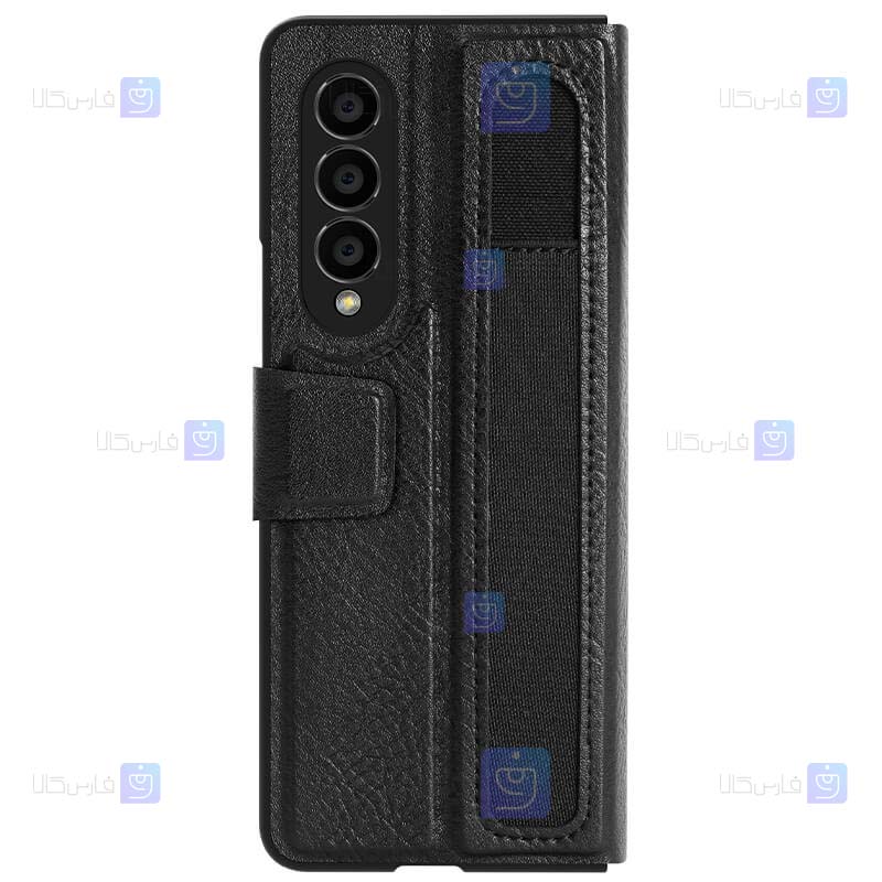 کیف چرمی نیلکین Samsung Galaxy Z Fold 4 5G مدل Aoge Leather