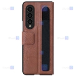 کیف چرمی نیلکین Samsung Galaxy Z Fold 4 5G مدل Aoge Leather