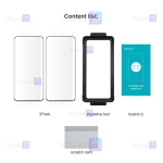 محافظ صفحه دو تایی نیلکین Xiaomi 12S Ultra مدل Impact Resistant Curved Film