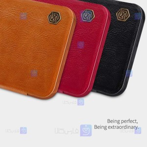 کیف چرمی نیلکین Xiaomi Poco X4 GT مدل Qin