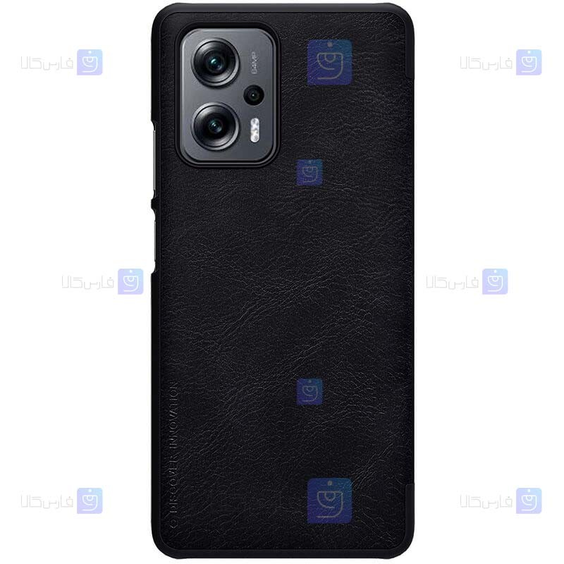 کیف چرمی نیلکین Xiaomi Redmi Note 11T Pro مدل Qin