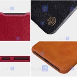 کیف چرمی نیلکین Xiaomi Redmi Note 11T Pro Plus مدل Qin