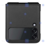 قاب چرمی نیلکین Samsung Galaxy Z Flip 3 5G مدل Qin Vegan leather
