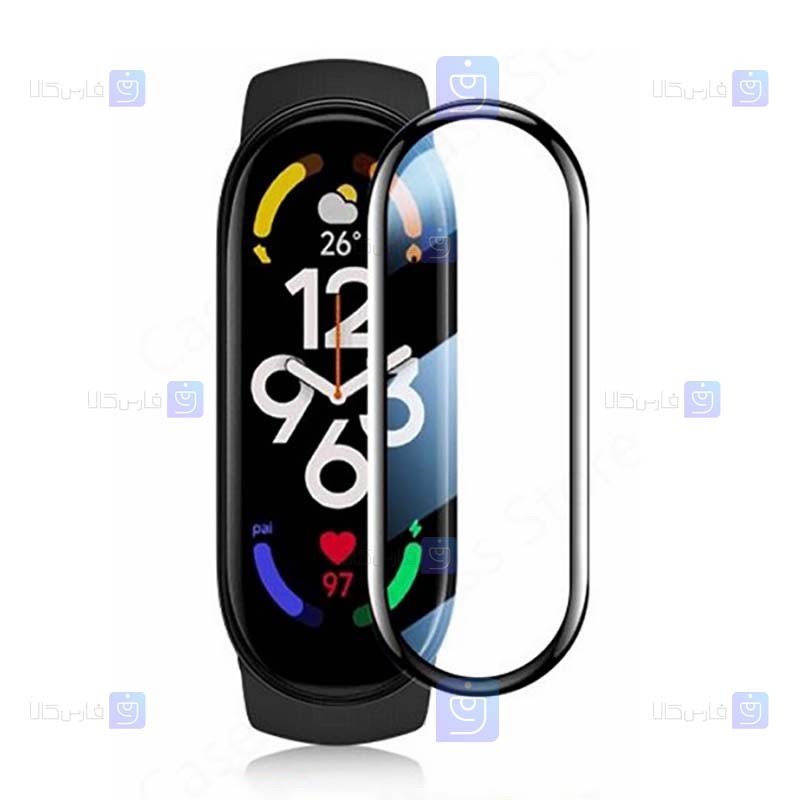محافظ صفحه دستبند Xiaomi Mi Band 7 مدل PMMA