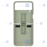 کاور سیلیکونی اصلی Samsung Galaxy Z Flip 3 5G مدل حلقه دار