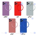 قاب گوشی Apple iPhone 12 Pro Max مدل سیلیکونی النگویی