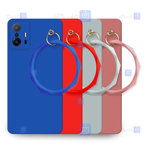 قاب گوشی Xiaomi 11T Pro مدل سیلیکونی النگویی