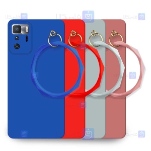 قاب گوشی Xiaomi Poco X3 GT مدل سیلیکونی النگویی