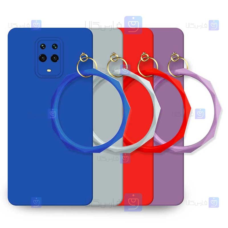 قاب گوشی Xiaomi Redmi Note 10 Lite مدل سیلیکونی النگویی