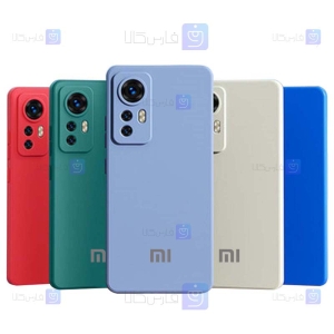 قاب گوشی Xiaomi 12 Pro مدل سیلیکونی محافظ لنز دار