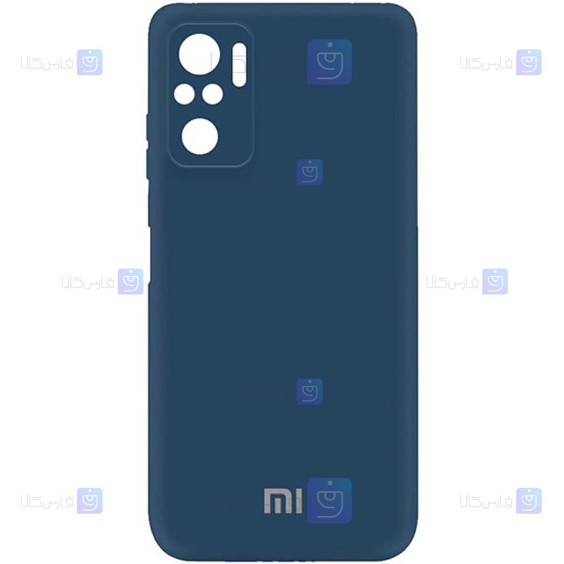 قاب گوشی Xiaomi Redmi Note 10 4G مدل سیلیکونی محافظ لنز دار