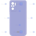 قاب گوشی Xiaomi Redmi Note 10 4G مدل سیلیکونی محافظ لنز دار
