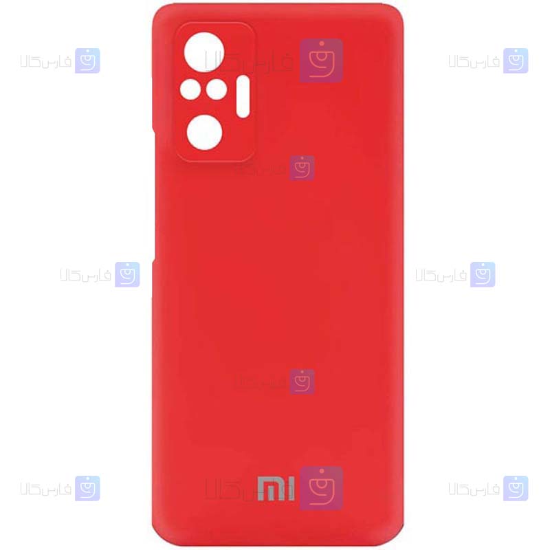 قاب گوشی Xiaomi Redmi Note 10 Pro Max مدل سیلیکونی محافظ لنز دار