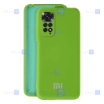 قاب گوشی Xiaomi Redmi Note 11 Pro 4G Global مدل سیلیکونی محافظ لنز دار