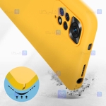 قاب گوشی Xiaomi Redmi Note 11S مدل سیلیکونی محافظ لنز دار