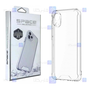 قاب پشت کریستالی Samsung Galaxy A03 Core مدل Space Collection با محافظ لنز