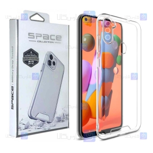 قاب پشت کریستالی Samsung Galaxy A11 مدل Space Collection با محافظ لنز