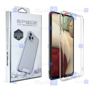 قاب پشت کریستالی Samsung Galaxy A12 Nacho مدل Space Collection با محافظ لنز