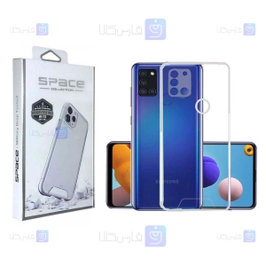 قاب پشت کریستالی Samsung Galaxy A21s مدل Space Collection با محافظ لنز