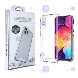 قاب پشت کریستالی Samsung Galaxy A30s مدل Space Collection با محافظ لنز