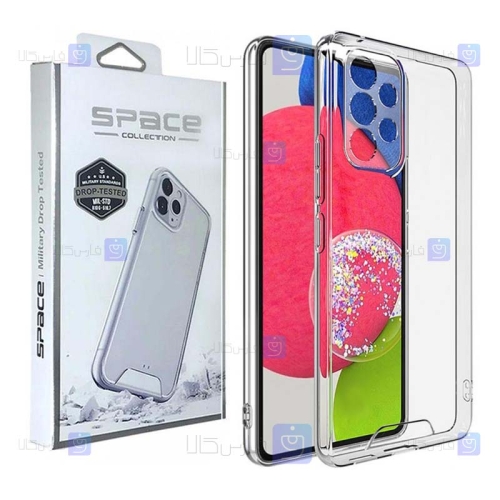 قاب پشت کریستالی Samsung Galaxy A53 مدل Space Collection با محافظ لنز