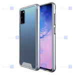 قاب پشت کریستالی Samsung Galaxy S20 مدل Space Collection با محافظ لنز