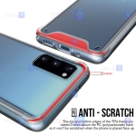 قاب پشت کریستالی Samsung Galaxy S20 مدل Space Collection با محافظ لنز