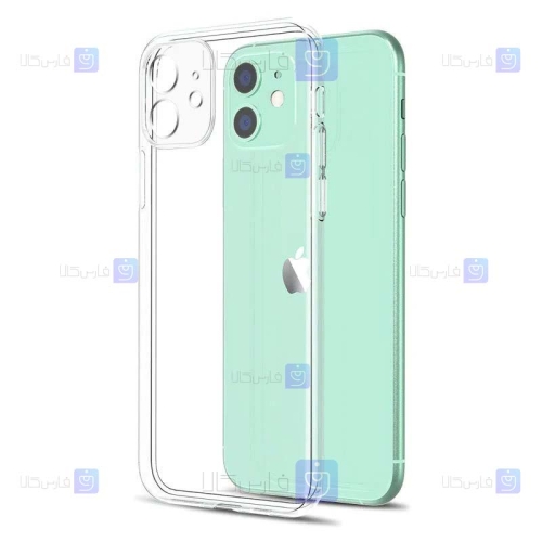 قاب گوشی Apple iPhone 12 مدل پشت کریستالی محافظ لنزدار