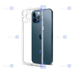 قاب گوشی Apple iPhone 12 Pro مدل پشت کریستالی محافظ لنزدار