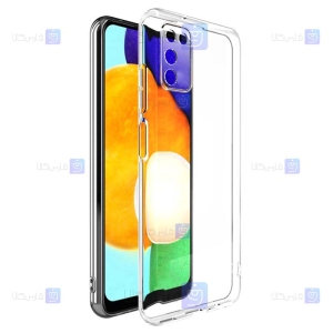 قاب گوشی Samsung Galaxy A03s مدل پشت کریستالی محافظ لنزدار