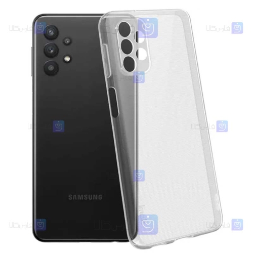 قاب گوشی Samsung Galaxy A32 5G مدل پشت کریستالی محافظ لنزدار