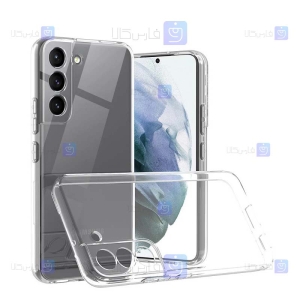قاب شفاف پشت کریستالی محافظ لنزدار گوشی سامسونگ S22 Plus