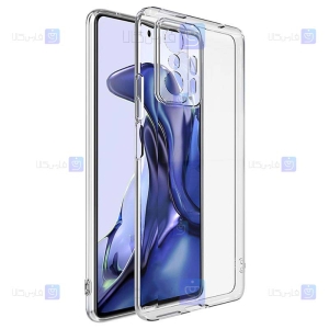 قاب گوشی Xiaomi 11T مدل پشت کریستالی محافظ لنزدار