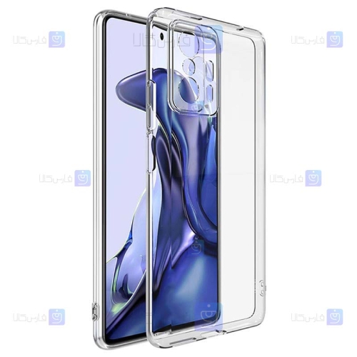 قاب گوشی Xiaomi 11T مدل پشت کریستالی محافظ لنزدار